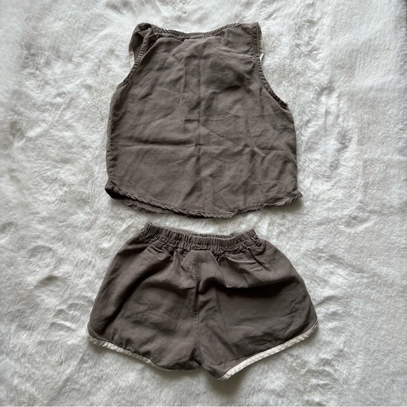 (NWT) Tank and short matching set. Cotton. Gender neutral. - Picture 3 of 4